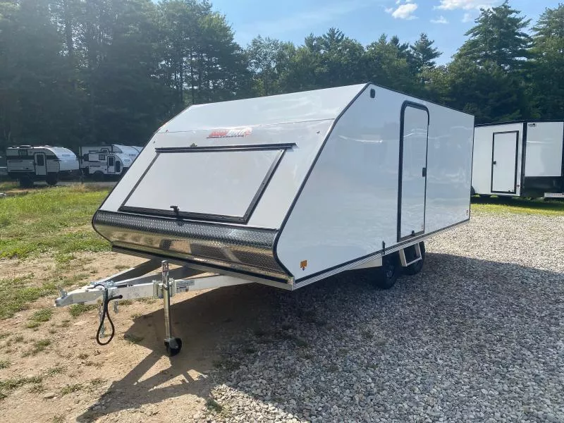 2026 SnoPro Trailers 101x16 Aluminum Enclosed 3-Place Snowmobile Trailer w/Tapered Ramp