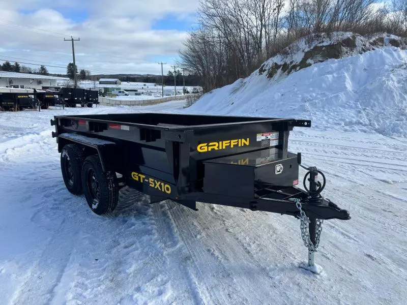 2026 Griffin Trailers 5x10 Powder Coated 7K Dump Trailer