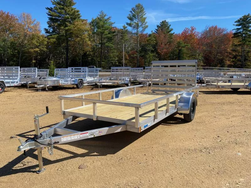 2026 CargoPro Trailers 6x14 Aluminum 3K Utility Trailer w/Fold Flat Rear Ramp