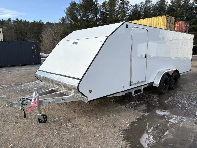 2026 Mission 7.4x22 Aluminum 4-Place Crossover w/Tapered Ramp & Side Access Door