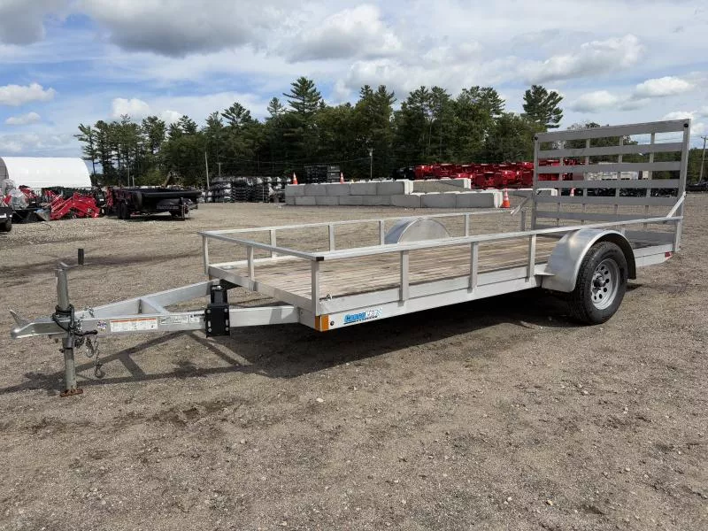 2023 CargoPro Trailers  6x14 Aluminum Utility Trailer w/Rear Ramp 