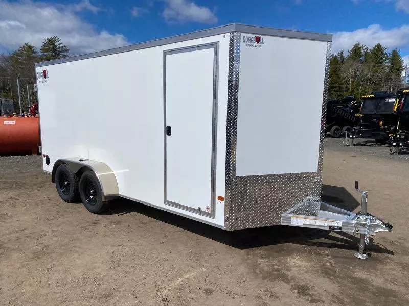 2026 Durabull Trailers 7x16 Aluminum 7K Enclosed Cargo Trailer w/Rear Double Barn Doors