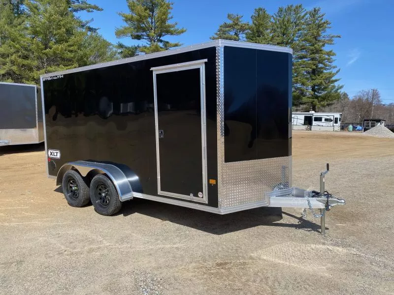 2026 Stealth Trailers XLT PRO 7x14 Aluminum Enclosed 7K Cargo Trailer w/Rear Ramp Door