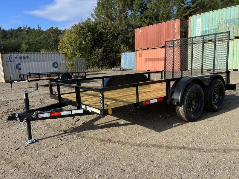 2025 Triple Crown Trailers 6x12 6K Tandem Axle Utility w/ Ramp Gate
