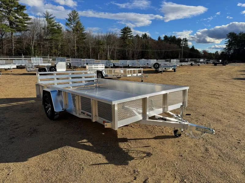 2026 Sport Haven 7x12 Deluxe 3K Aluminum Utility w/ATP Sides & Bi-Fold Rear Ramp