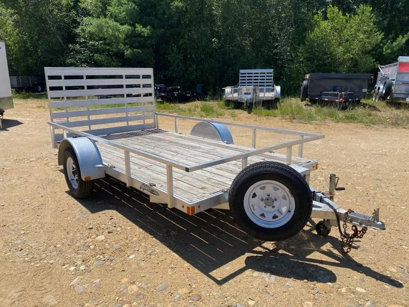 2015 Nitro 6.5x12 Aluminum 3K Utility Trailer w/Rear Ramp & Matching Spare