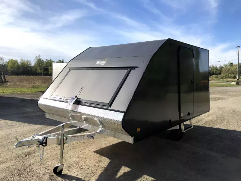 2026 Mission 101x12 Aluminum 2-Place Crossover w/Tapered Ramp, Mats/Guides. 1034 lbs.