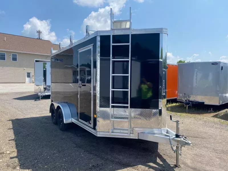 2025 Stealth Trailers 7x14 Aluminum 7K Enclosed Ultimate Contractor Cargo Trailer w/Integrated Wall Tracks