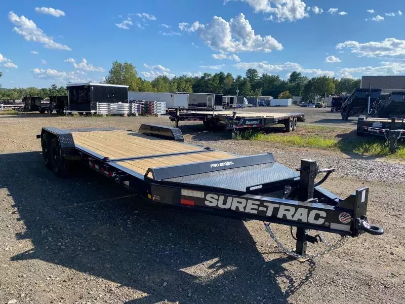 2026 Sure-Trac 7x16+4 HD Partial Tilt 15.4K Equipment Trailer w/In Tongue Toolbox