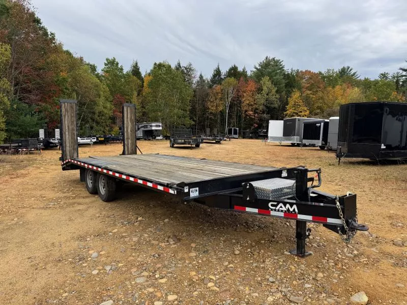 2022 Cam Superline 8.5x18+4 Deckover 13K Equipment Trailer w/Stand-Up Ramps & Toolbox