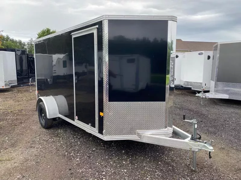 2026 Stealth 6x12 Aluminum 3K Enclosed Cargo Trailer w/Rear Double Barn Doors