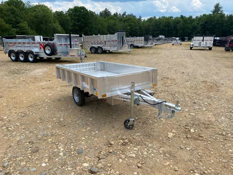 2026 CargoPro Trailers 4.5x8 Aluminum 3K Dump Trailer w/Ramp Kit