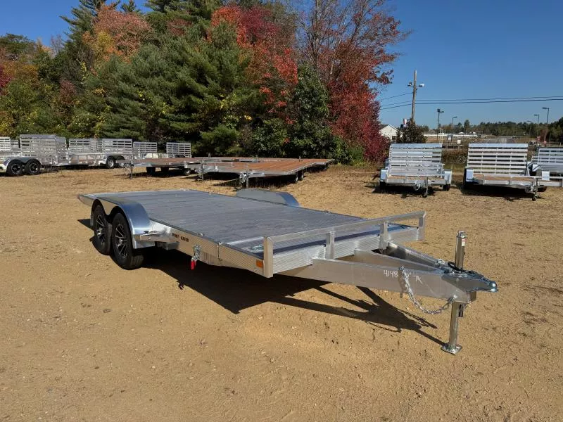 2026 Sport Haven 7x16+2 Aluminum 7K Partial Tilt Premium Car Hauler w/Removable Fenders