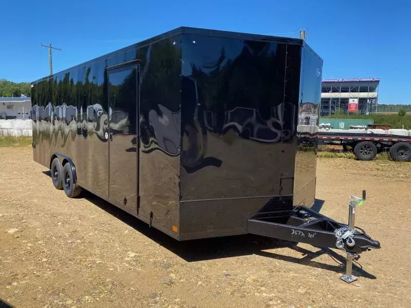 2026 ITI Cargo 8.5x24 Enclosed 10K Cargo Trailer w/Spring Assist Rear Ramp Door