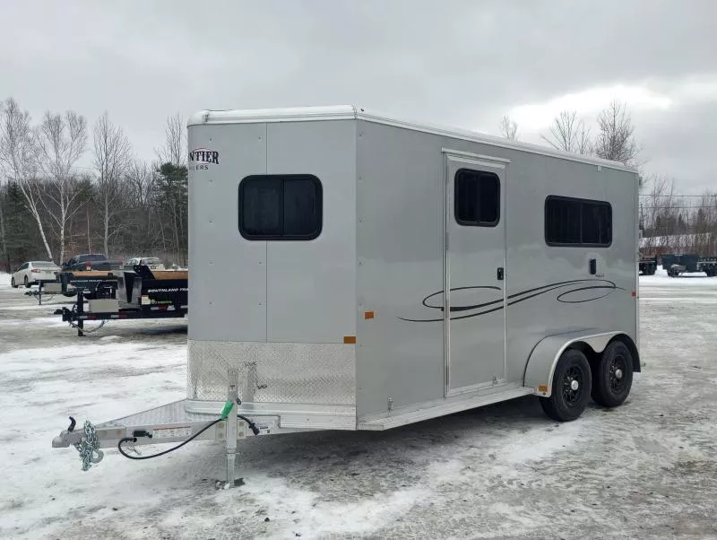 new Horse Trailers Frontier Trailers  for sale, in Manchester, ME Thumbnail 4