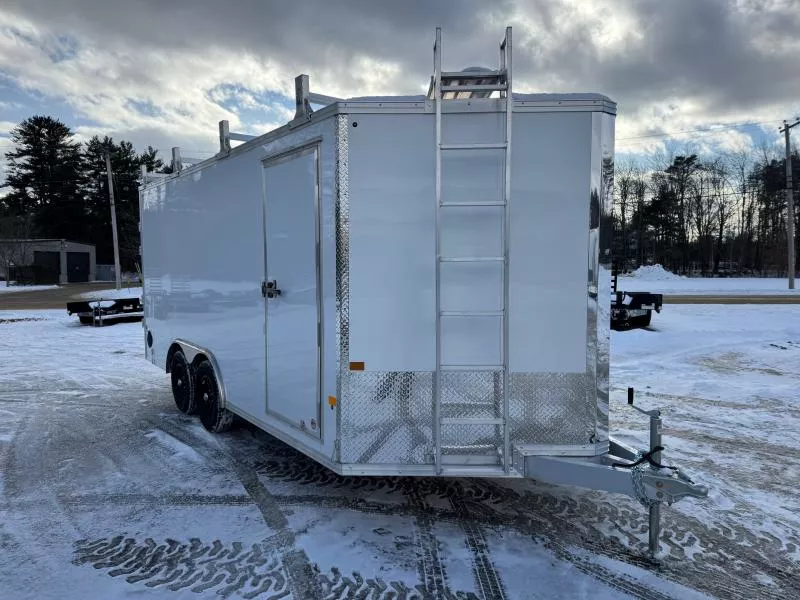 2026 Stealth Trailers 8.5x16 Aluminum 7K Enclosed Ultimate Contractor Cargo Trailer w/Slide Track & Alum Wheels