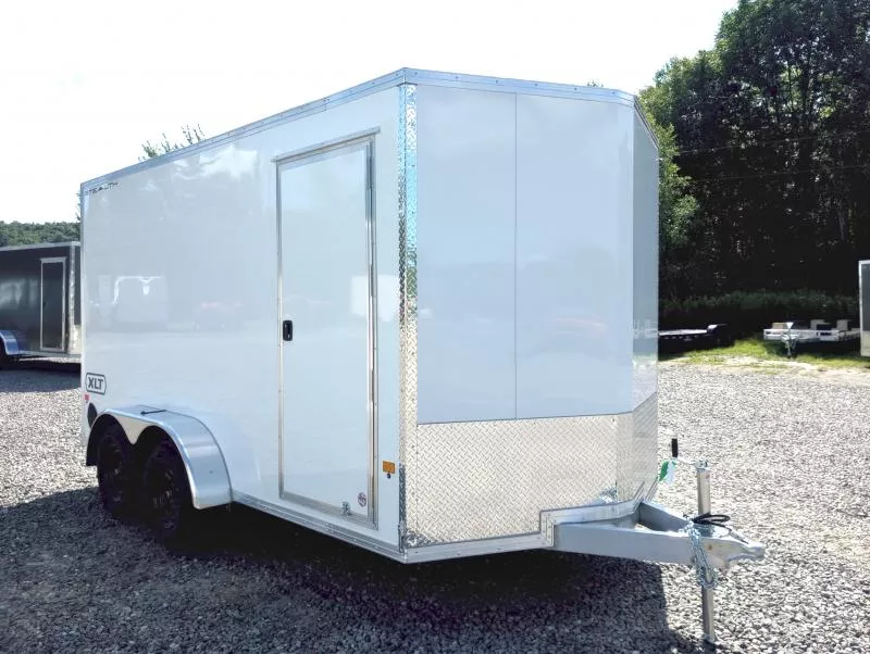 2026 Stealth Trailers 7x14 7K Aluminum Enclosed Cargo w/Extra Height, Spring Assist Rear Ramp