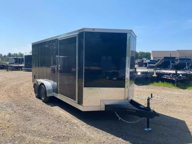 2026 Covered Wagon Trailers 7x16 Enclosed 7K Cargo Trailer w/Rear Double Barn Doors