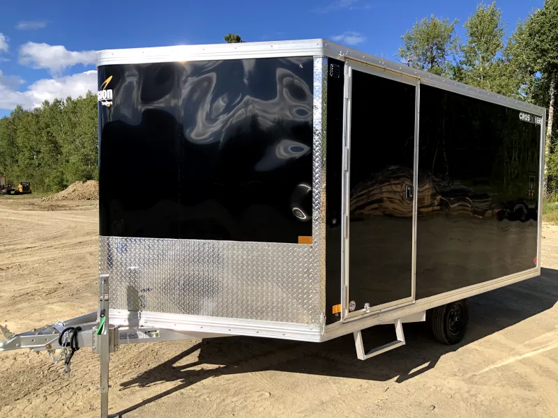 2026 Mission 101x12 Aluminum 2-Place Crossover 3.0 w/Tapered Ramp, Track Mats, Ski Guides.