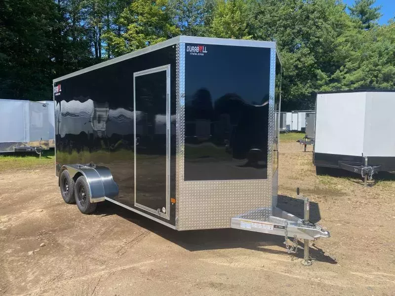 2026 Durabull Trailers 7x16 Aluminum 7K Enclosed Cargo Trailer w/Extra Height & Ramp Door