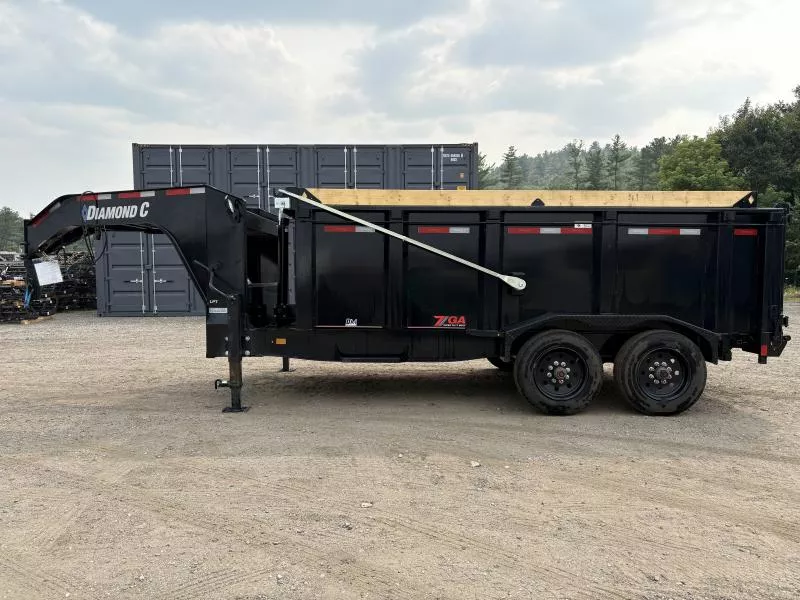 used Dump Trailers Diamond C Trailers  for sale, in Turner, ME Thumbnail 3