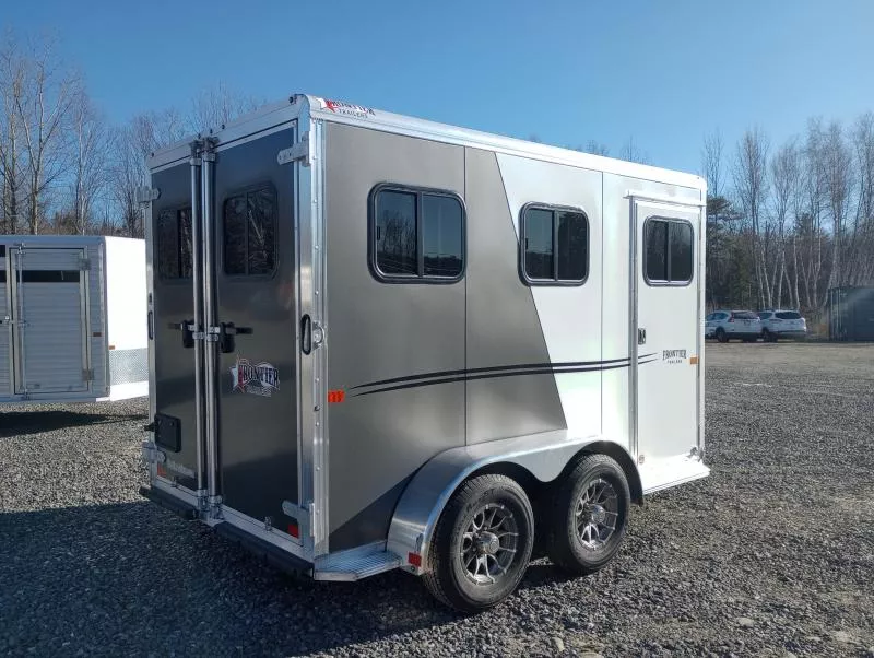 new Horse Trailers Frontier Trailers  for sale, in Manchester, ME Thumbnail 8