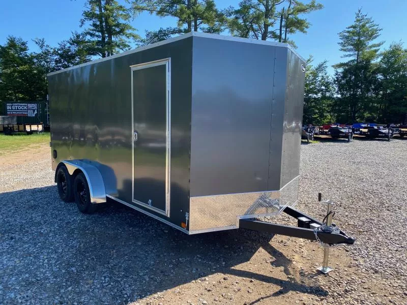 2026 ITI Cargo 7x16 Enclosed 7K Cargo Trailer w/Rear Double Barn Doors