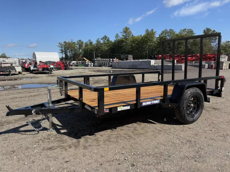 2026 Sure-Trac 6x10 3K Powder Coated Tube Top Utility Trailer