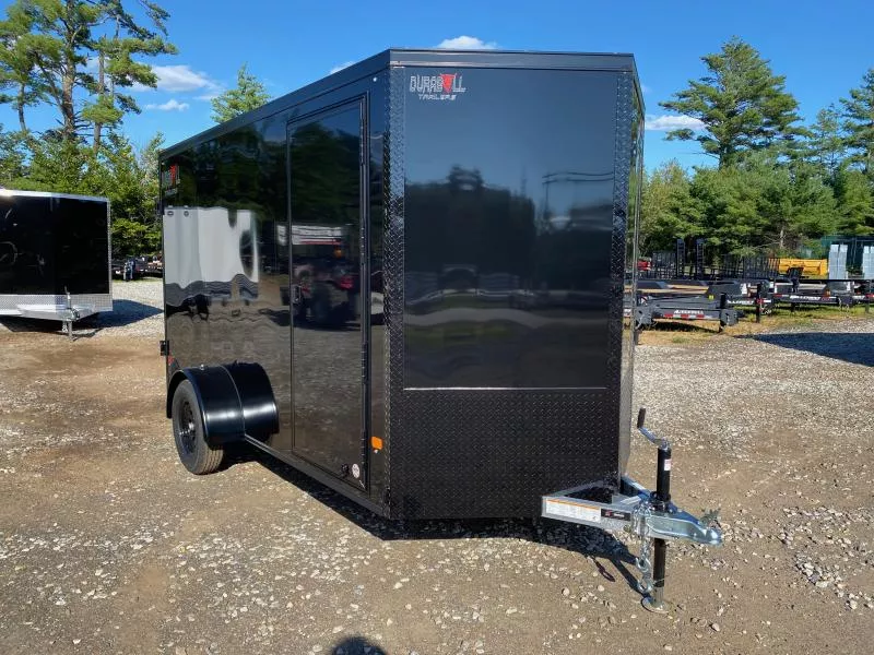 2026 Durabull Trailers 6x12 Aluminum Enclosed 3K Cargo Trailer w/Blackout PKG. & Barn Doors