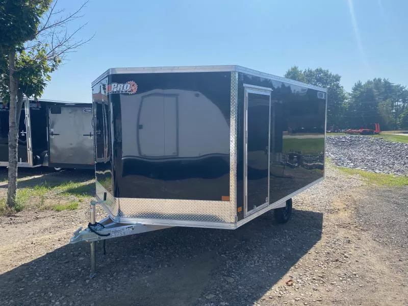 2026 SnoPro Trailers 101x12 SledLock Series 2.0 Aluminum 2-Place Enclosed Snowmobile Trailer