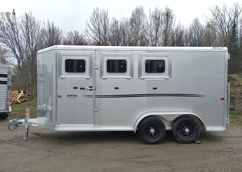 new Horse Trailers Frontier Trailers  for sale, in Manchester, ME Thumbnail 5