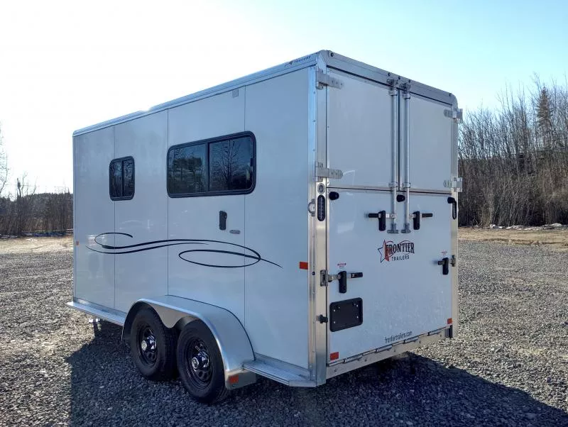 new Horse Trailers Frontier Trailers  for sale, in Manchester, ME Thumbnail 6