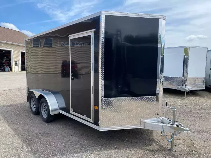 2026 Stealth 7x14 Aluminum 7K Enclosed Cargo Trailer w/Rear Ramp Door