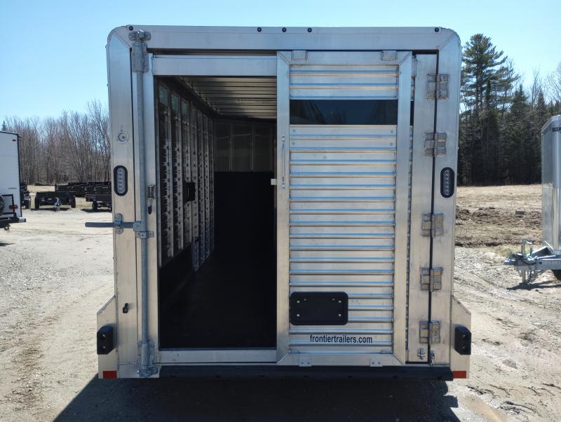 new Horse Trailers Frontier Trailers  for sale, in Manchester, ME Thumbnail 10