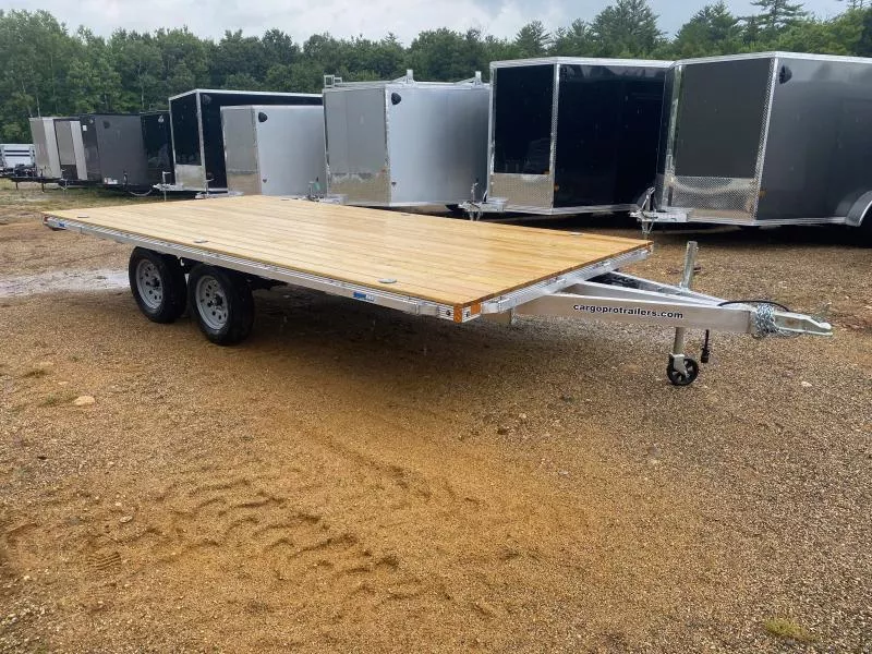 2025 CargoPro Trailers 101x16 Aluminum 6K Deckover Lobster Trap/Hay Trailer