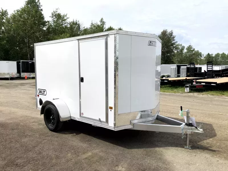 2026 E-Z Hauler 6x10 Aluminum Enclosed Cargo Trailer w/Double Barn Doors. 905 lbs.