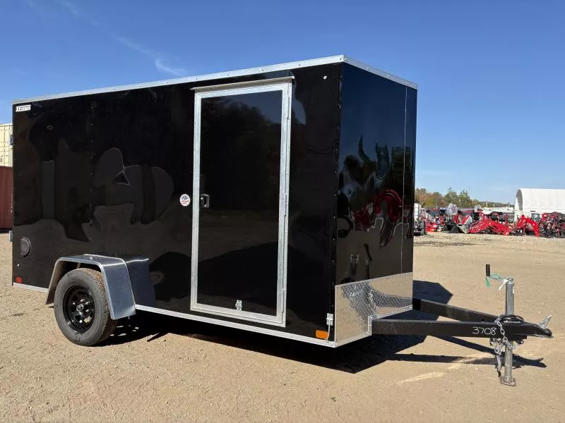 2026 ITI Cargo 6x12 Enclosed Cargo Trailer w/Spring Assist Rear Ramp 