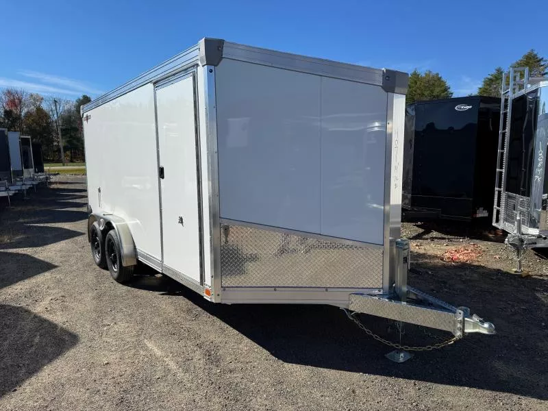 2026 Ideal Cargo 7.5x14 Galvanized Frame 7K Enclosed Trailer w/Floor & Wall E-Trac