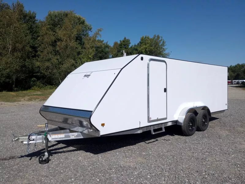 2026 Mission 7.4x22 Aluminum 4-Place Crossover w/Tapered Ramp, Side Access Door