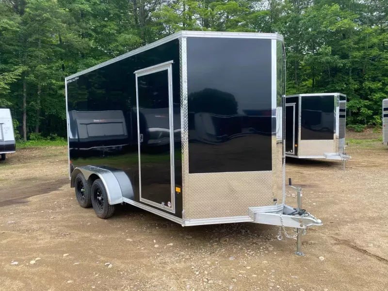 2026 Stealth 7x14 Aluminum 7K Enclosed Cargo Trailer w/Extra Height & Rear Ramp Door