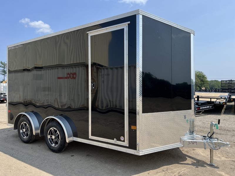 2025 Stealth Trailers 7.5x14 Aluminum Enclosed Cargo w/Spring Assist Rear Ramp
