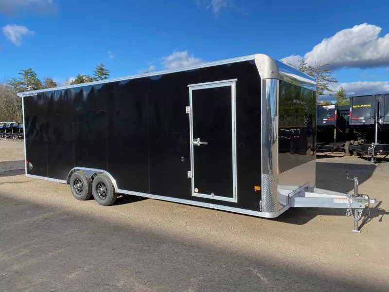 2026 Stealth Trailers 8.5x24 Aluminum 10K Enclosed Car / Racing Trailer w/Extra Height & Spoiler