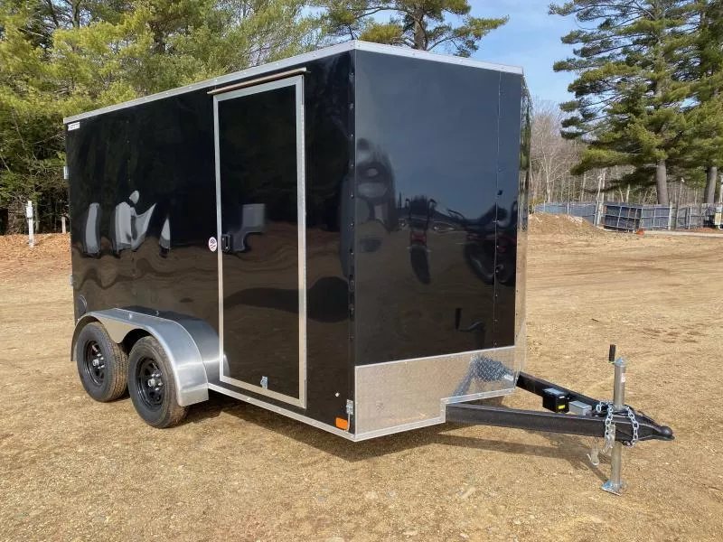2026 ITI Cargo 7x12 Enclosed 7K Cargo Trailer w/Rear Ramp Door