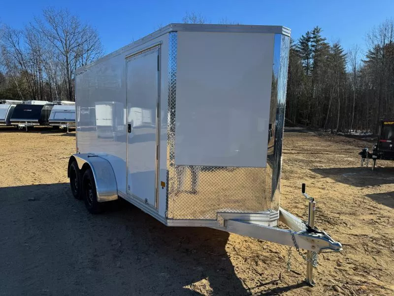 2026 Stealth Trailers 6x12 Aluminum 7K Enclosed Cargo Trailer w/Rear Ramp Door