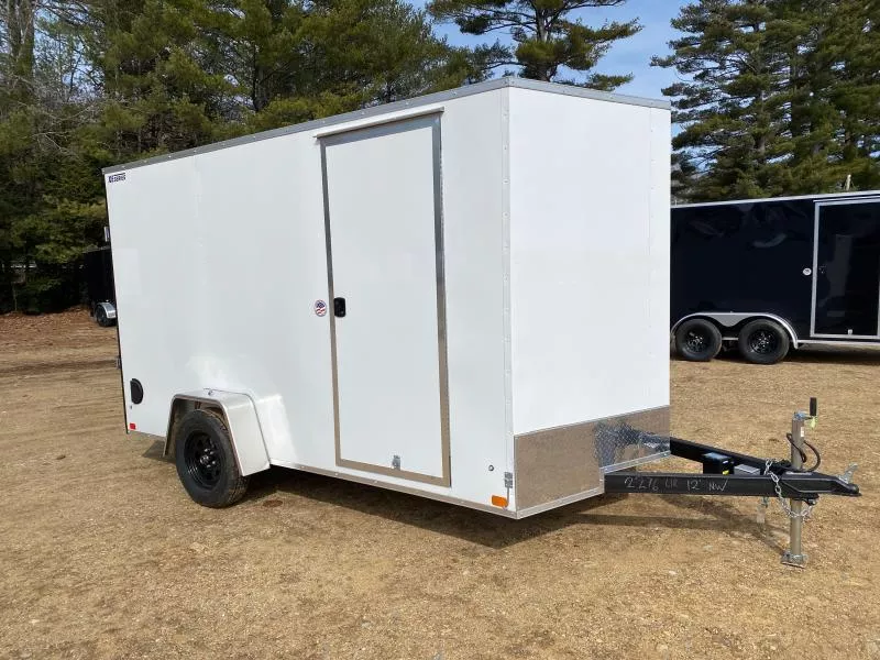 2026 ITI Cargo 7x12 Enclosed 3.5K Cargo Trailer w/Extra Height & Ramp Door