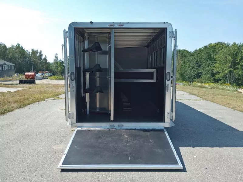 new Horse Trailers Frontier Trailers  for sale, in Manchester, ME Thumbnail 2