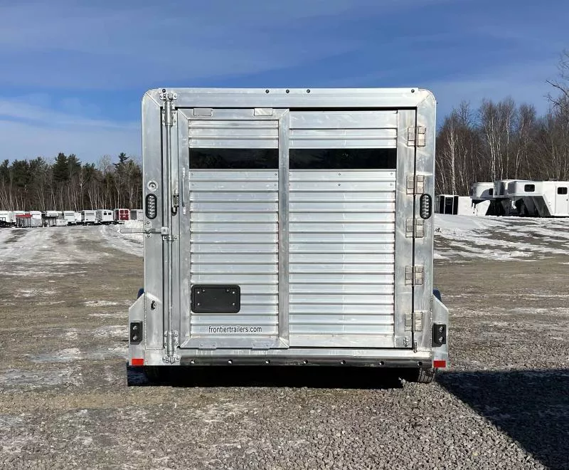 new Horse Trailers Frontier Trailers  for sale, in Manchester, ME Thumbnail 7