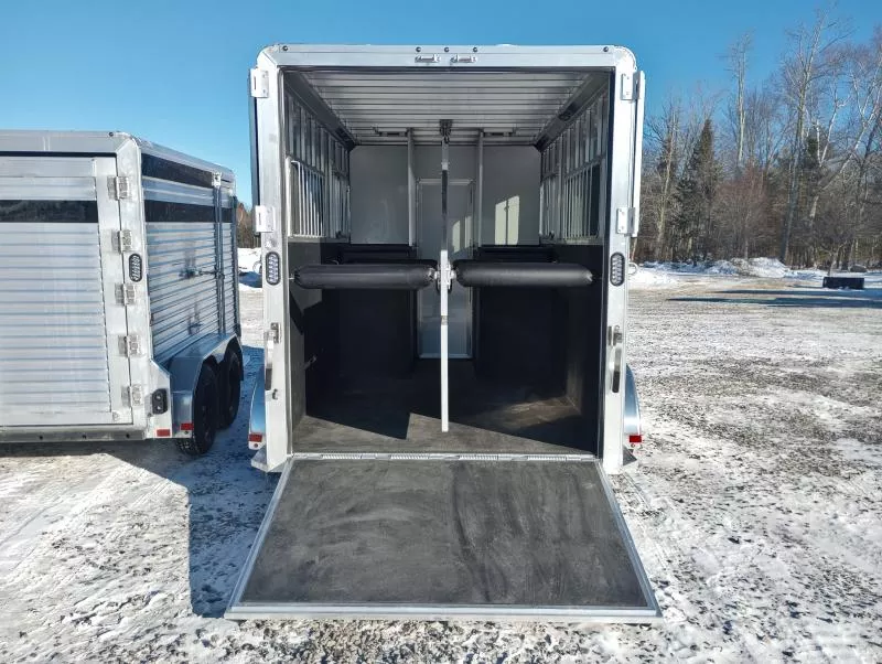 new Horse Trailers Frontier Trailers  for sale, in Manchester, ME Thumbnail 2