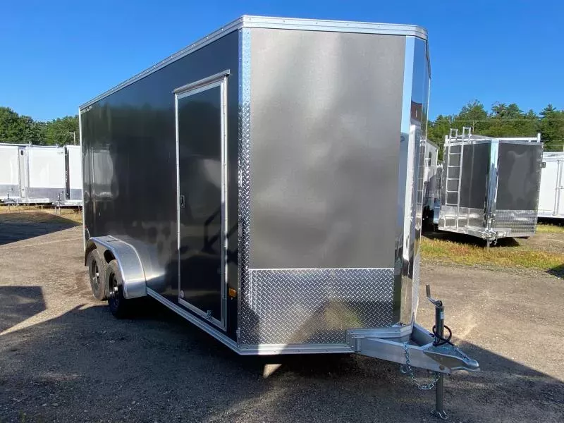 2026 Stealth 7x16 Aluminum 7K Enclosed Cargo Trailer w/Extra Height & Ramp Door