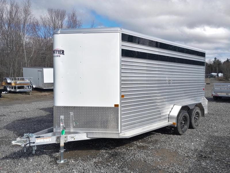 new Horse Trailers Frontier Trailers  for sale, in Manchester, ME Thumbnail 4